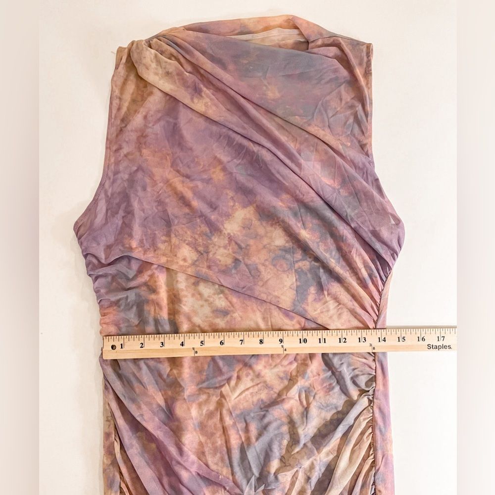 ZARA WOMAN NWT SHORT PRINTED TULLE DRESS 3056/338/054/015 - Picture 9 of 11